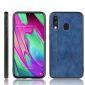 Coque Samsung Galaxy A40 Effet Cuir