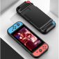 Coque Nintendo Switch Effet Brossé Carbone