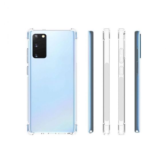 Coque Samsung Galaxy Note 20 transparente angles renforcés