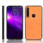 Coque Motorola Moto G8 Plus Effet Cuir