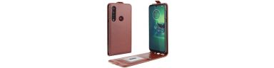 Étui Motorola Moto G8 Plus simili cuir avec rabat vertical