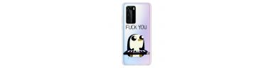 Coque Huawei P40 Pro Pingouin Piano