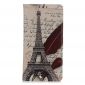 Housse Xiaomi Redmi 9 Tour Eiffel et lettre