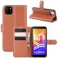 Housse Huawei Y5p portefeuille style cuir