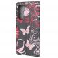 Étui Huawei P40 Lite 5G papillons et fleurs