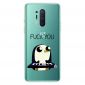 Coque OnePlus 8 Pro Pingouin Piano "FUCK YOU"