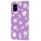 Housse Samsung Galaxy A51 5G Marguerites - Violet