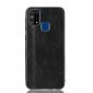 Coque Samsung Galaxy M31 Effet Cuir Coutures