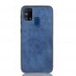 Coque Samsung Galaxy M31 Effet Cuir Coutures