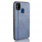 Coque Samsung Galaxy M31 Effet Cuir Coutures