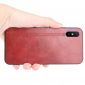 Coque Xiaomi Redmi 9A Effet Cuir Coutures