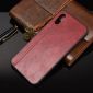 Coque Xiaomi Redmi 9A Effet Cuir Coutures