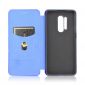 Housse OnePlus 8 Pro Effet Fibre de Carbone - Bleu
