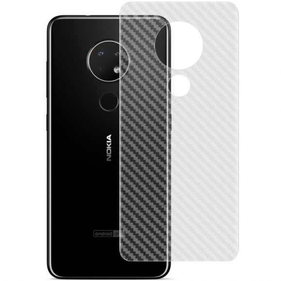 Films arrière carbone pour Nokia 7.2 (2 pièces)