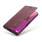Housse Samsung Galaxy Note 20 Golias effet cuir - Vin Rouge