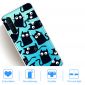 Coque OnePlus Nord chats noirs