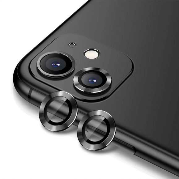 Protections pour objectifs photo iPhone 11 en verre trempé (2 pièces)