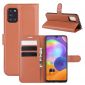 Housse Samsung Galaxy A31 portefeuille style cuir