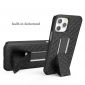 Coque iPhone 12 Pro Max intégrale avec clip ceinture