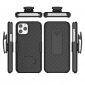 Coque iPhone 12 Pro Max intégrale avec clip ceinture