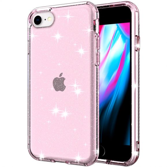 Coque iPhone SE 2022 / 2020 Paillettes Scintillantes