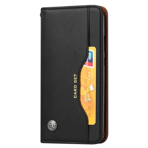 Housse Huawei P Smart 2019 effet cuir stand case
