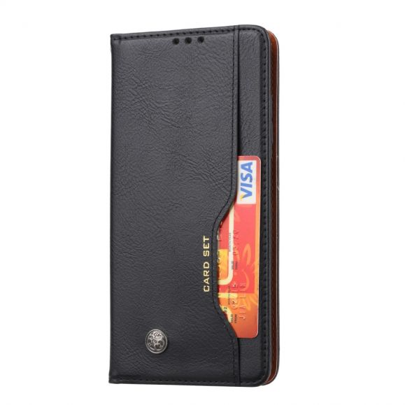 Housse Xiaomi Poco X3 / X3 Pro / X3 NFC simili cuir stand porte cartes