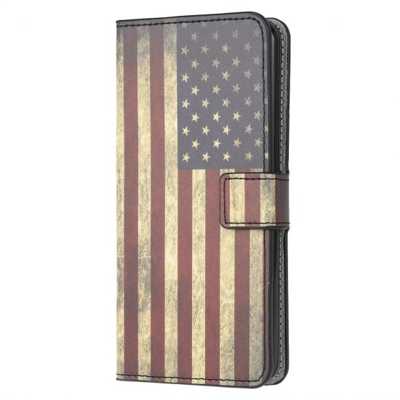 Housse Samsung Galaxy S20 FE drapeau américain vintage