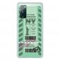 Coque Samsung Galaxy S20 FE Boarding Pass 01 New York