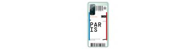 Coque Samsung Galaxy S20 FE Boarding Pass 02 PARIS