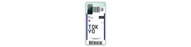 Coque Samsung Galaxy S20 FE Boarding Pass 05 TOKYO