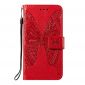 Housse Samsung Galaxy Note 20 Papillon Relief