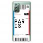 Coque Samsung Galaxy Note 20 Boarding Pass 02 PARIS