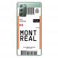 Coque Samsung Galaxy Note 20 Boarding Pass 04 MONTREAL