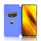 Housse Xiaomi Poco X3 NFC Effet Fibre de Carbone