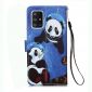 Housse Samsung Galaxy A51 5G Panda astronaute