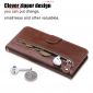 Housse iPhone 12 / 12 Pro Zipper Pocket Effet Cuir