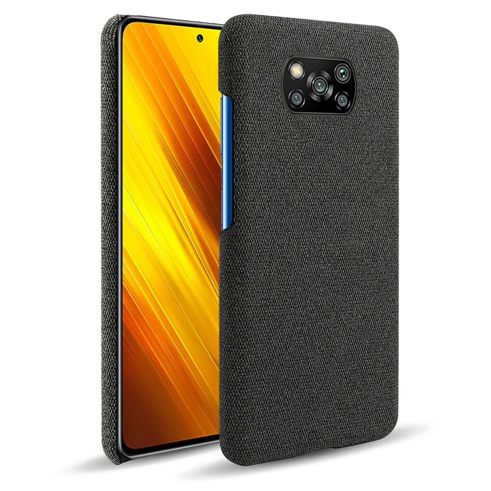 Coque Xiaomi Poco X3 / X3 Pro / X3 NFC revêtement tissu