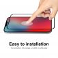 Protection d’écran iPhone 12 / 12 Pro en verre trempé full size