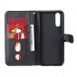 Housse Sony Xperia 10 II Zipper Pocket Effet Cuir