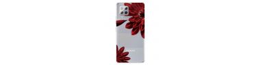 Coque Samsung Galaxy A42 5G Red Flower