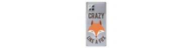 Coque Samsung Galaxy A42 5G Fou comme un RENARD