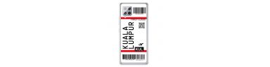 Coque Samsung Galaxy A42 5G Boarding Pass 06 KUALA LUMPUR