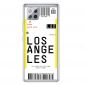 Coque Samsung Galaxy A42 5G Boarding Pass 08 LOS ANGELES