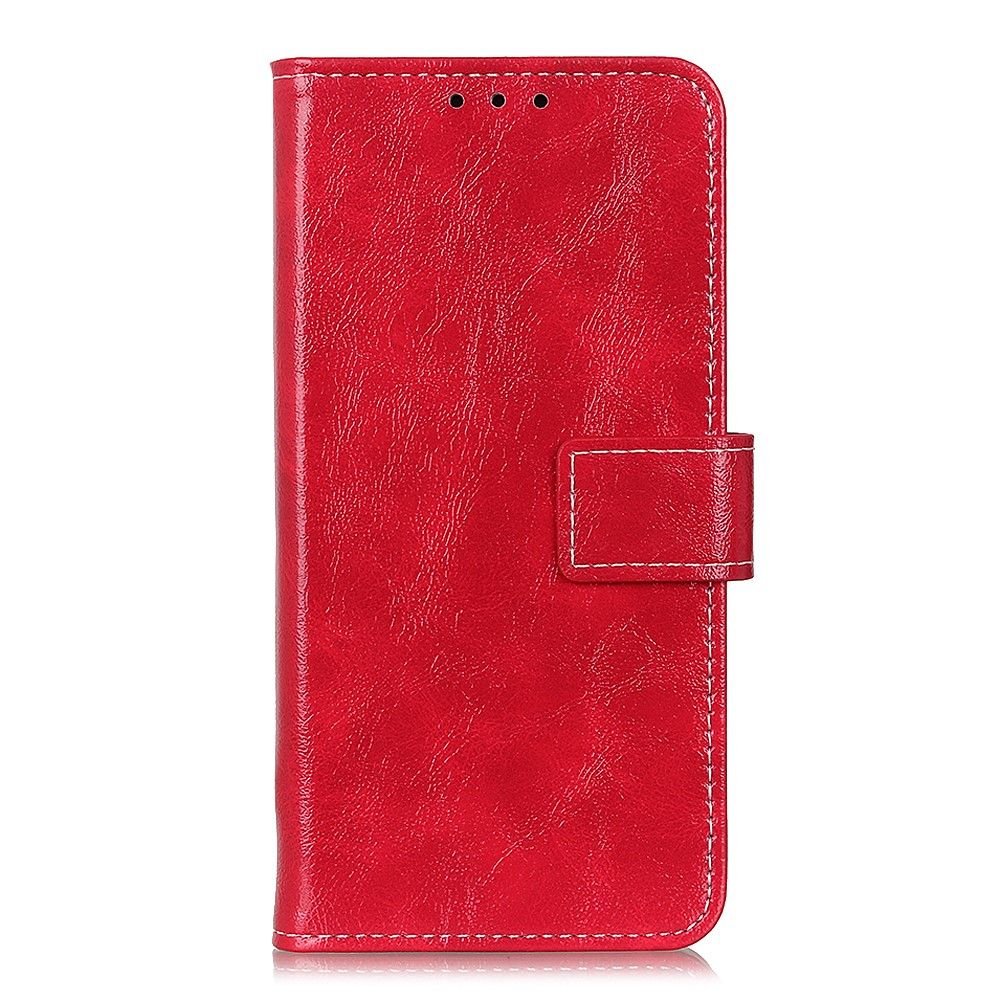 Housse Huawei P Smart 2021 effet cuir luxueux coutures