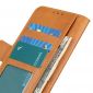Étui portefeuille Huawei P Smart 2021 revêtement simili cuir mat