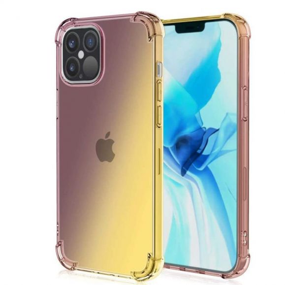 Coque iPhone 12 / 12 Pro Transparente Bicolore