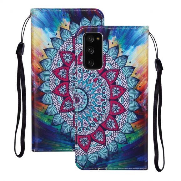 Housse Samsung Galaxy S20 FE Mandala Fleur