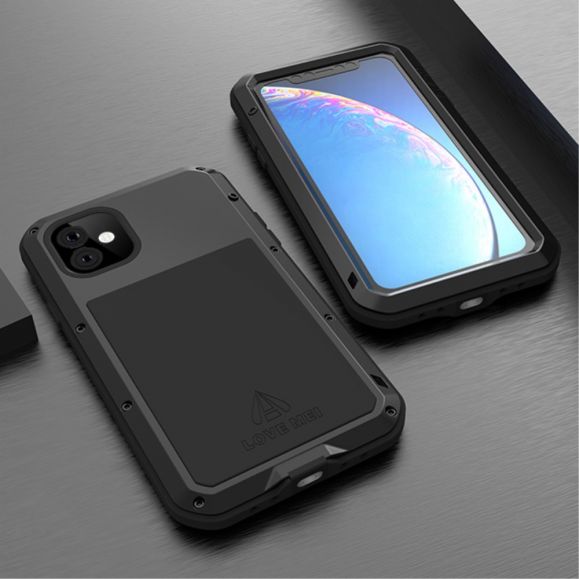 Coque iPhone 11 intégrale LOVE MEI Powerful Protectrice