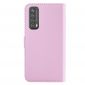 Housse Huawei P Smart 2021 Simili Cuir Tricolore Coutures